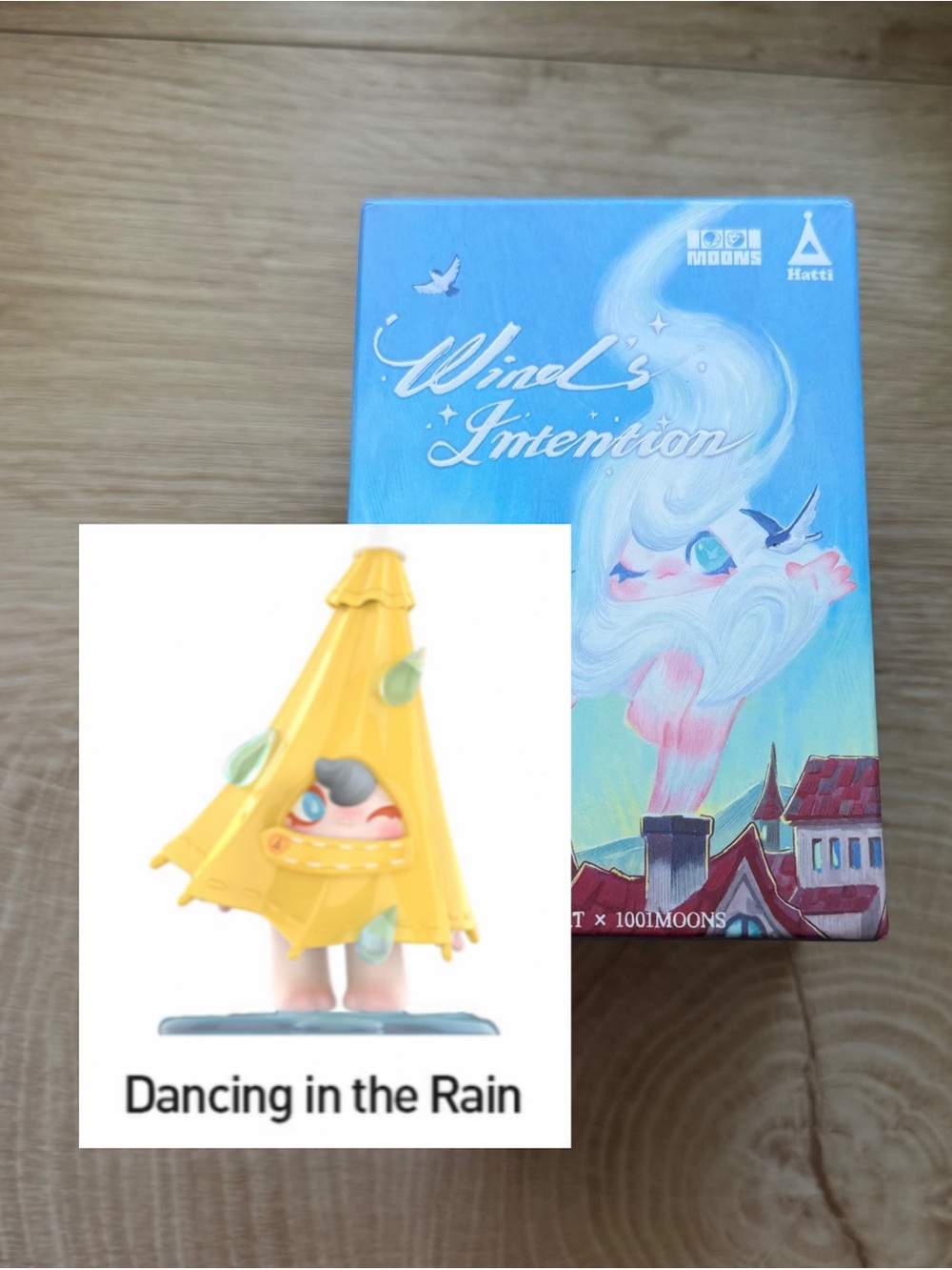 Pop Mart 1001MOONS Wind’s Intention Dancing In The Rain Blind Box Figurine